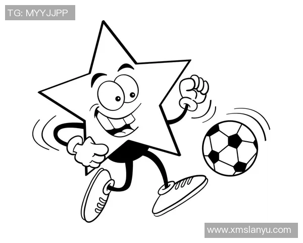 简单手绘风格足球明星插画作品展示，感受球场巨星的艺术魅力